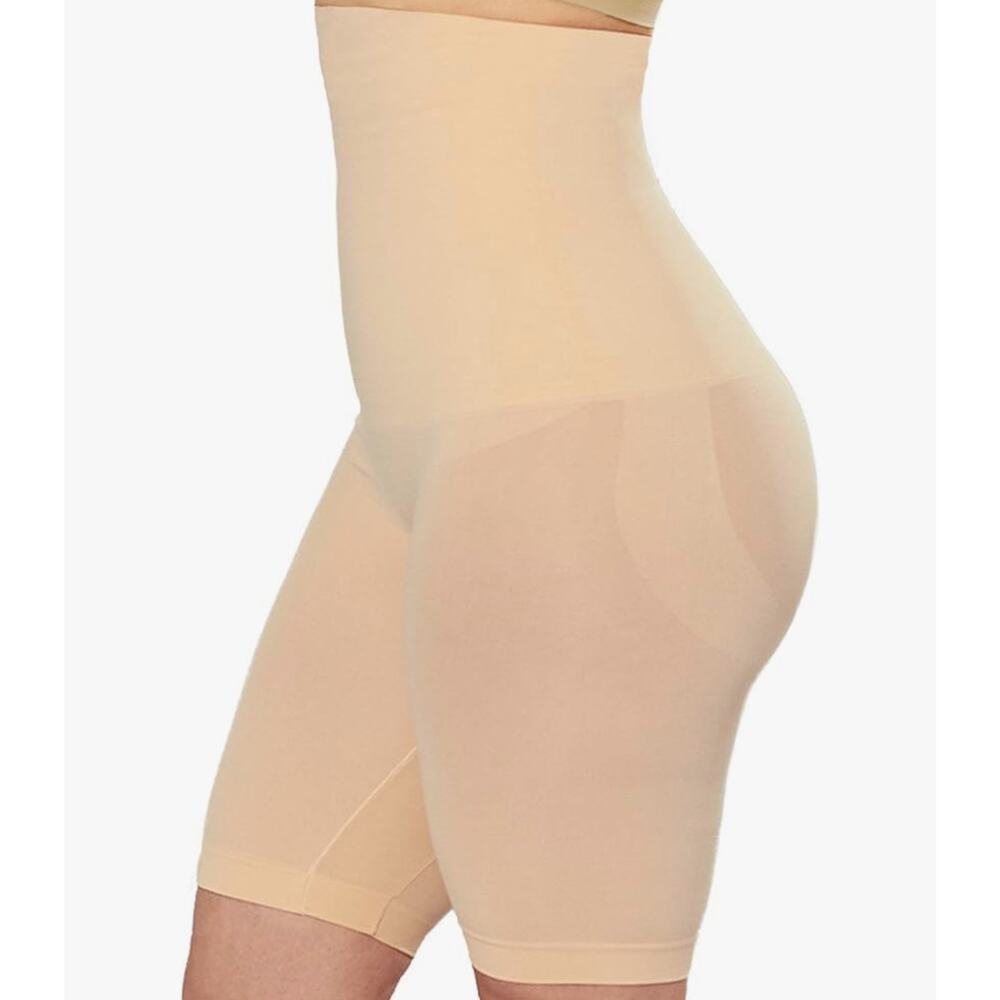 2 Empetua High Waisted Shaping Shorts XL-XXL Nude All Day Everyday Tummy Control